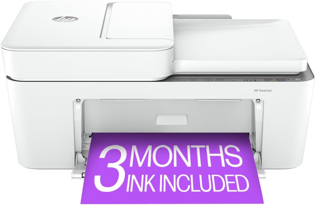 HP DeskJet 4255e Wireless All-in-One Color Inkjet Printer